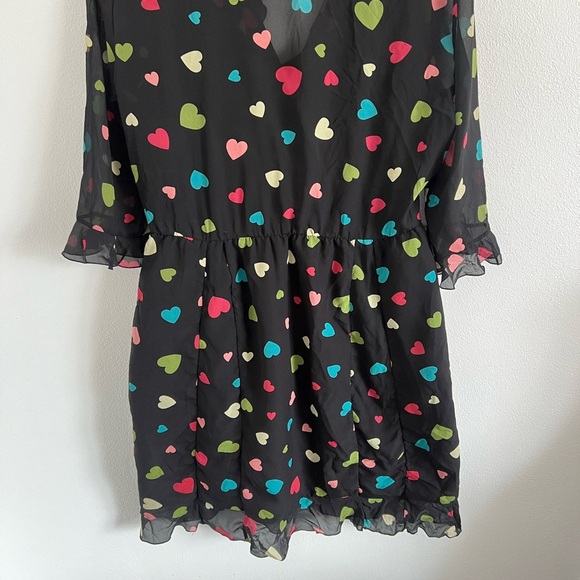Moschino Cheap & Chic Pre-Fall 2012 Hearts Dress, size 12 - Picture 2 of 8
